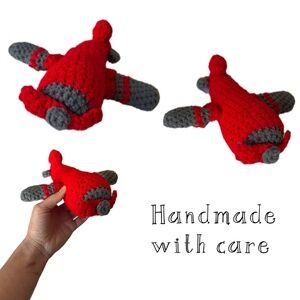 Handmade Crochet Airplane